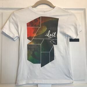 LOST ENTERPRISE Logo T-Shirt Men's M White
